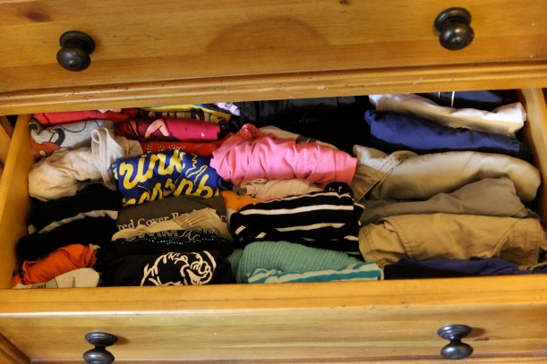 decluttering drawer